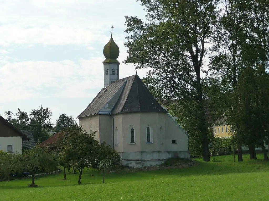 Church of Wagholming, exterior, Taufkirchen an der Pram municipality, Upper Austria
