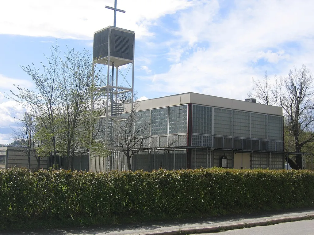 St. Olav catholic church in Trondheim, Norway. (Buildt in 1973).