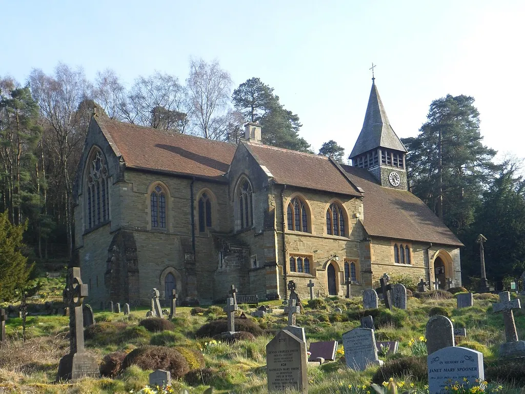 St Mary the Virgin's Church, Horsham Road, Holmbury St Mary, Borough of Guildford, Surrey, England.
