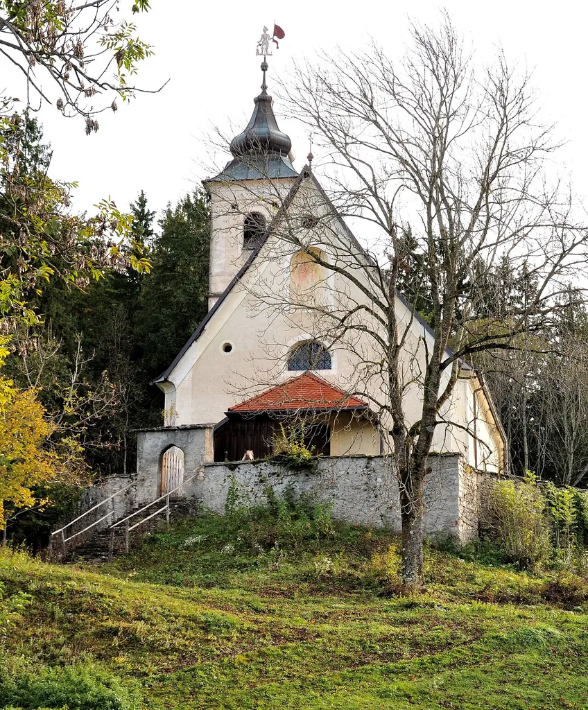 Subsidiary church Saint Florian at Saint Florian #28, municipality Kappel am Krappfeld, district St. Veit an der Glan, Carinthia / Austria / EU