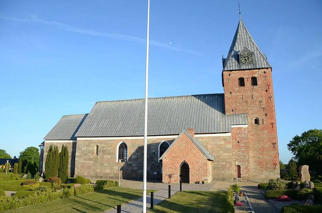 Sdr Hygum Kirke fra nord