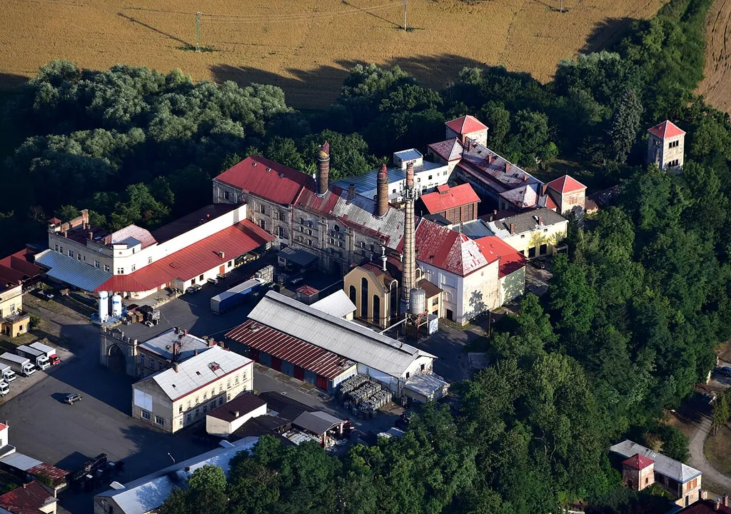 Kloster Hradiště, Luftaufnahme (2019)
