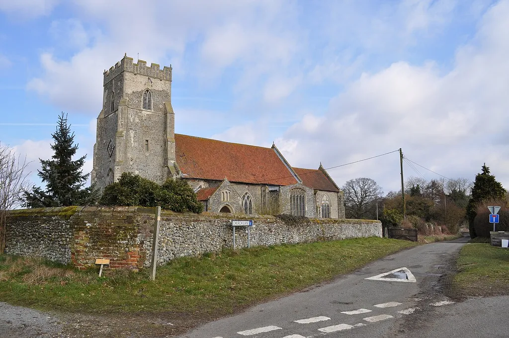 St. Martin's Church &amp; Church Lane, Thompson