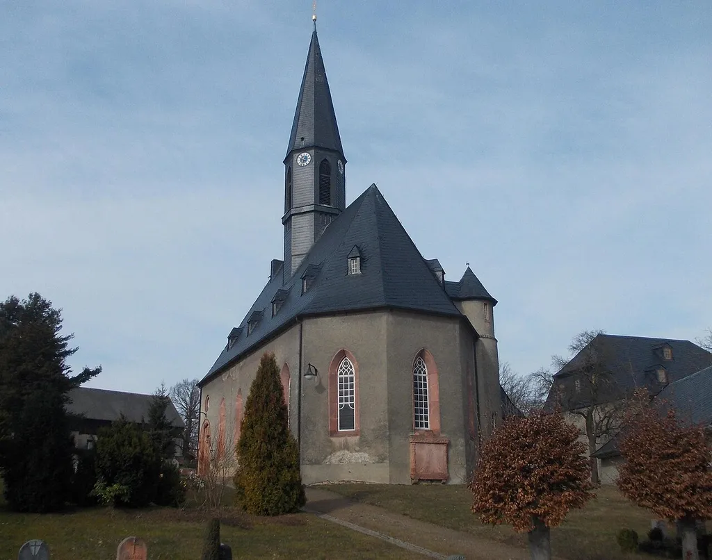 Christ Church in Niederfrohna (Zwickau district, Saxony)