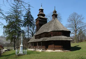 Saint Michael church in Chornoholova