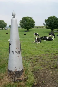 Belgium-Netherlands boundary stone no. 19
