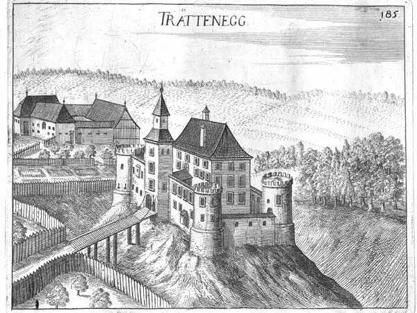 Burg Trattenegg um 1670