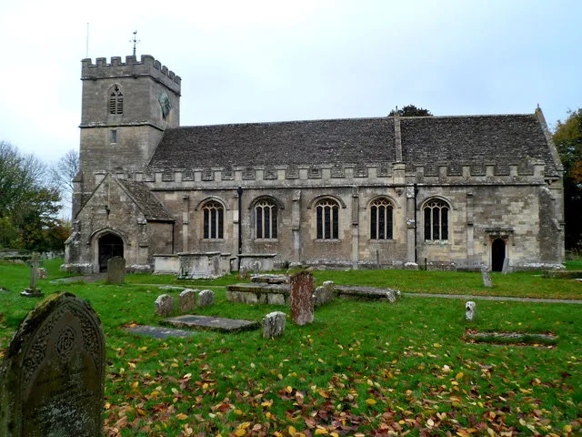 St George's parish church, King's Stanley, Gloucestershire, seen from the south