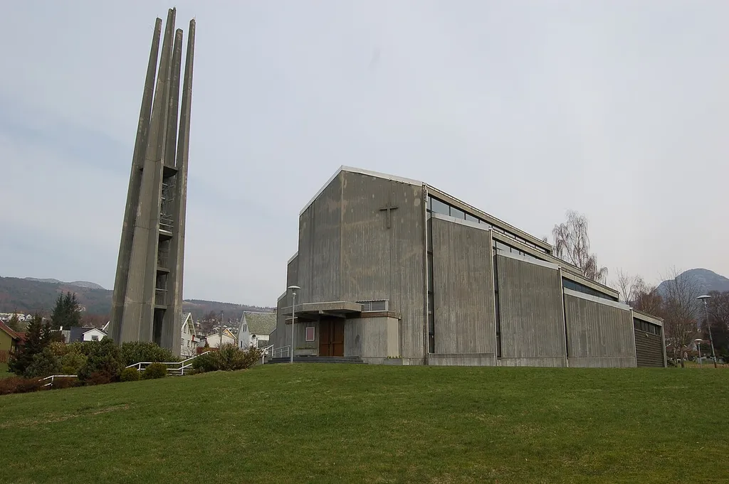 Jørpeland kirke, Strand, Norway