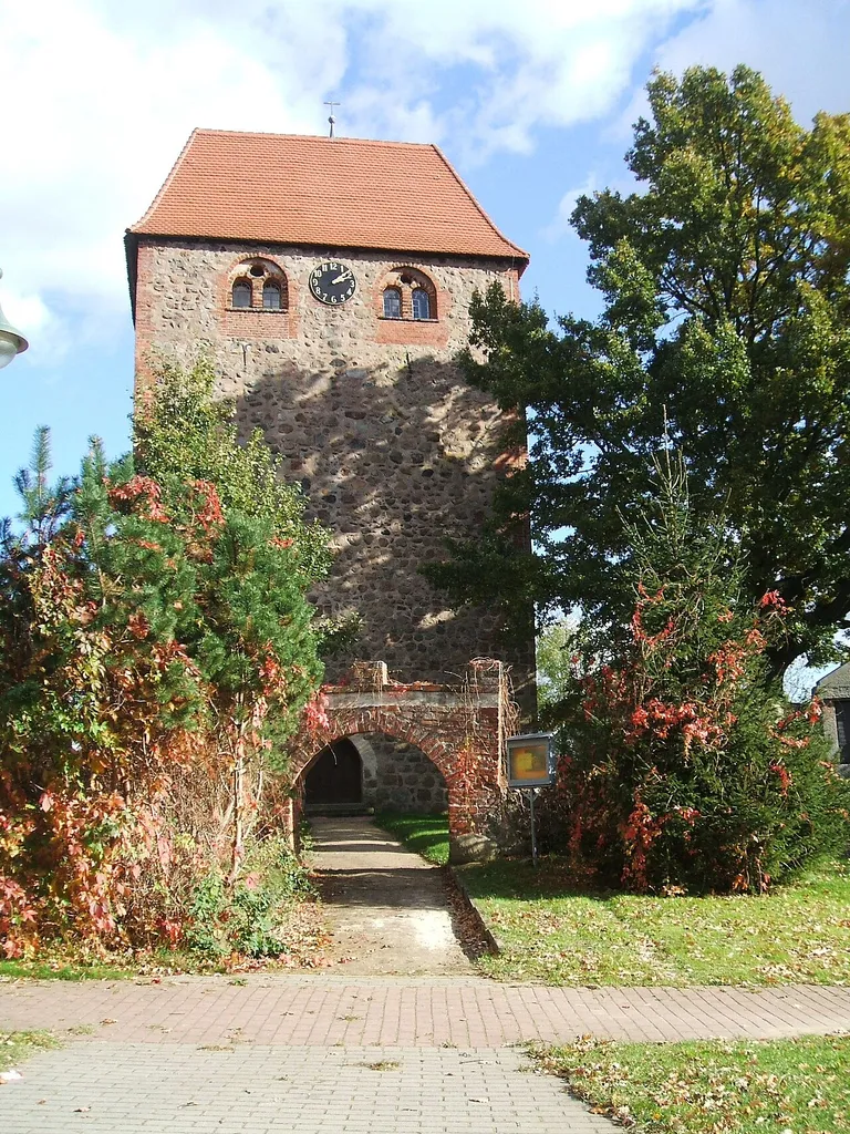 Kirche in Garz, Gemeinde Plattenburg, Brandenburg