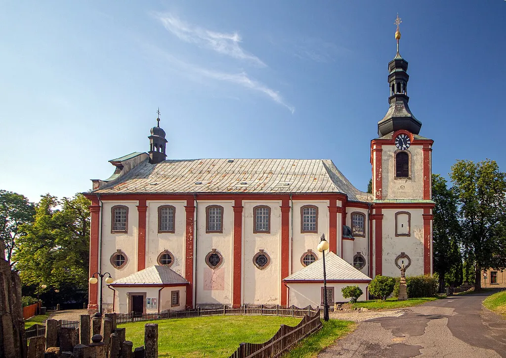 Kamenický Šenov, kostel Narození sv. Jana Křtitele