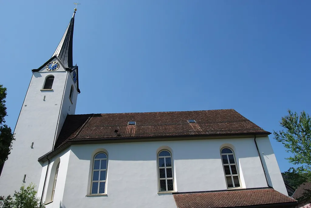 Church of Brunnadern, municipality of Neckertal, canton of St. Gallen, Switzerland