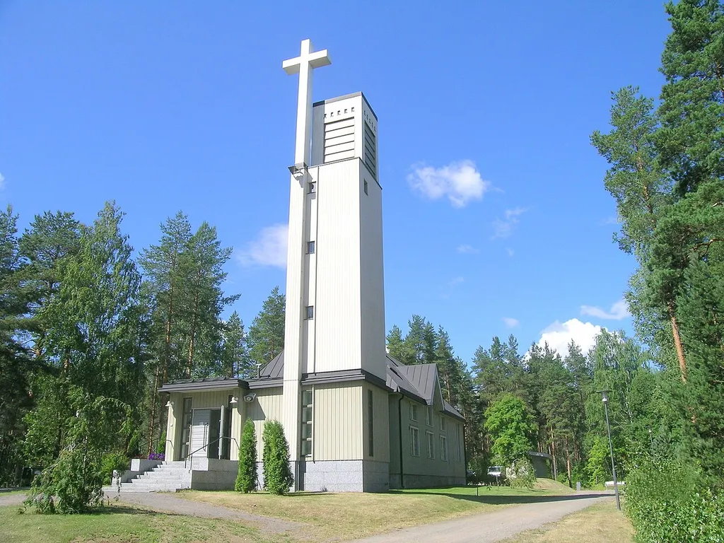 Punkaharju Church in Finland