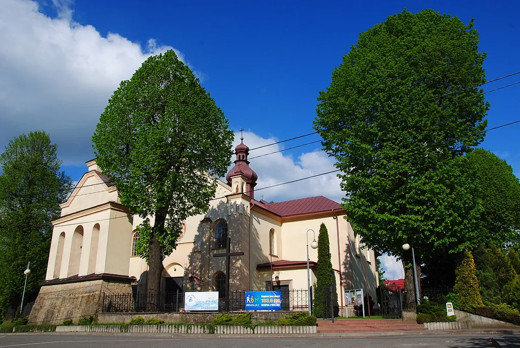 Zalasowa - rzymskokatolicki kościół parafialny pw. św. Jana Ewangelisty, 1850