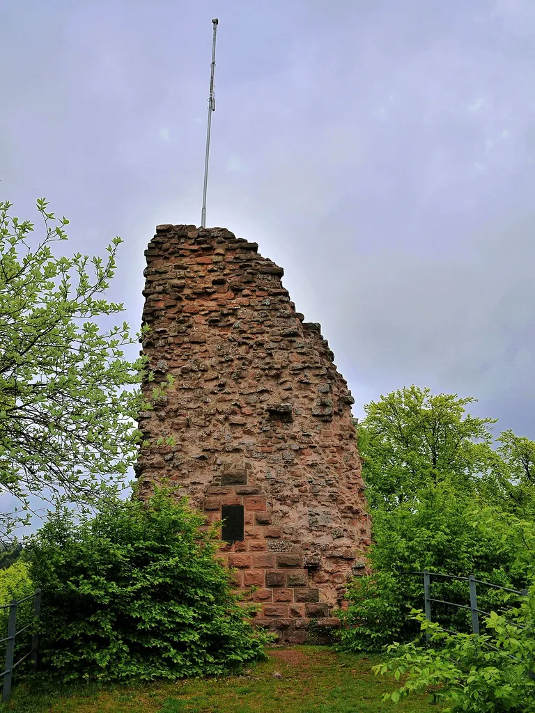 Ruins of the Keep of Guttenberg Castle