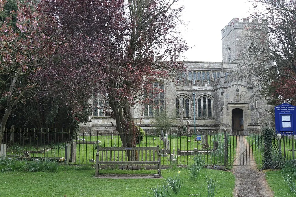 All Saints' Church in Hillesden
