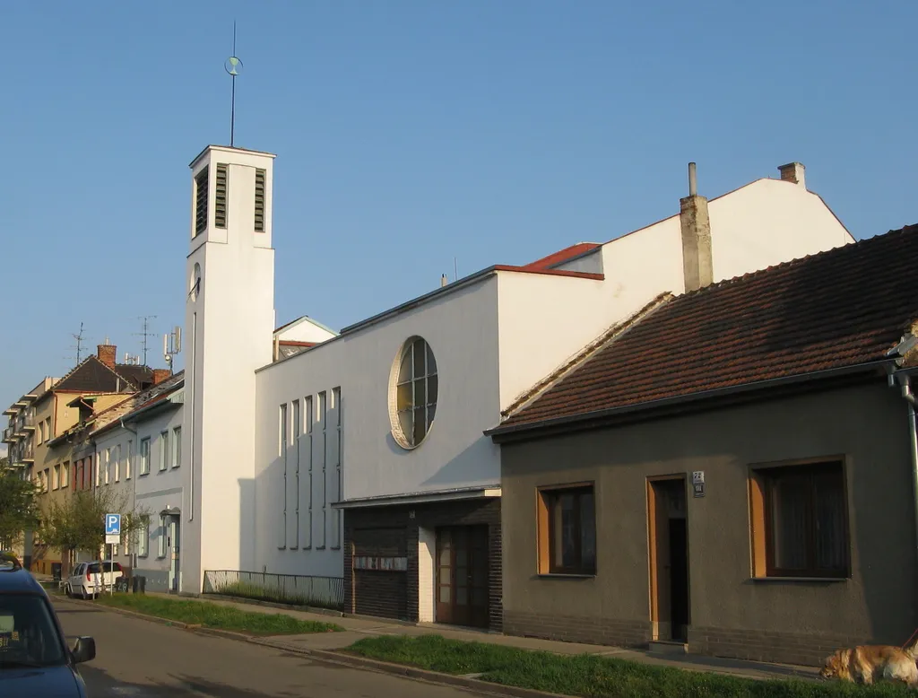 Building of the Evangelical Church of Czech Brethren, Brno, Židenice