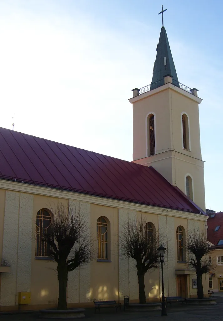 Polkowice, st. Barbara Church.