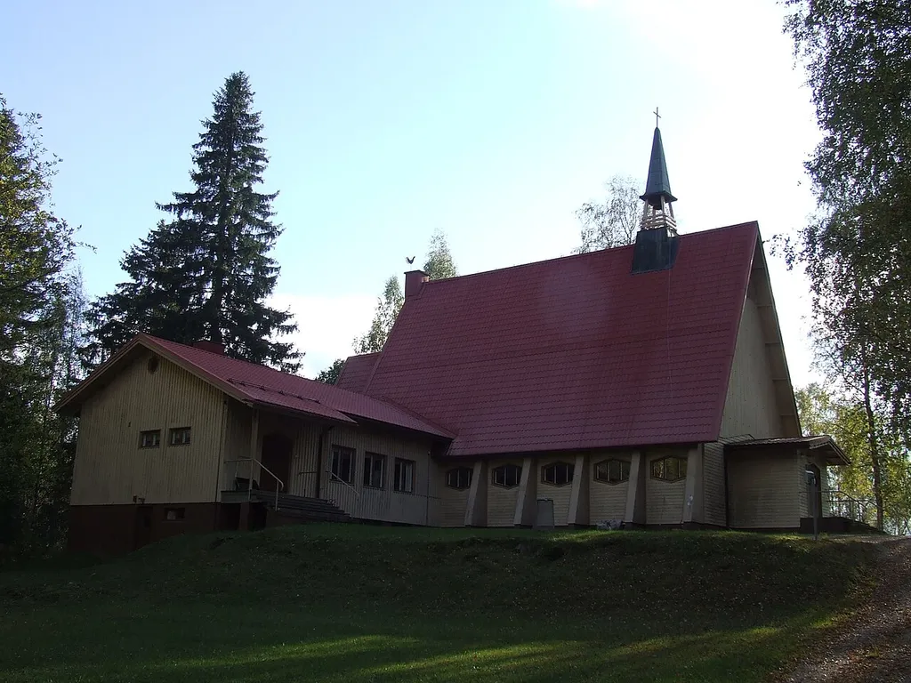 Hoilola Evangelical-Lutheran church in Joensuu, Finland.