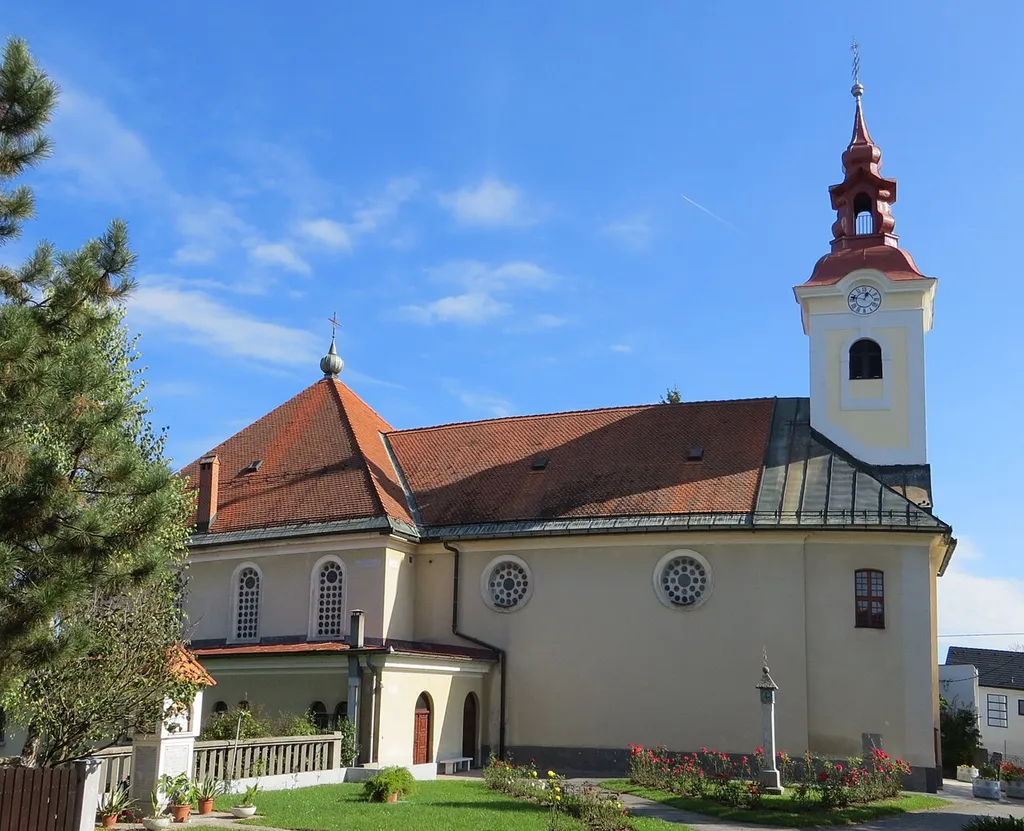 Church in Ježica, City Municipality of Ljubljana, Slovenia