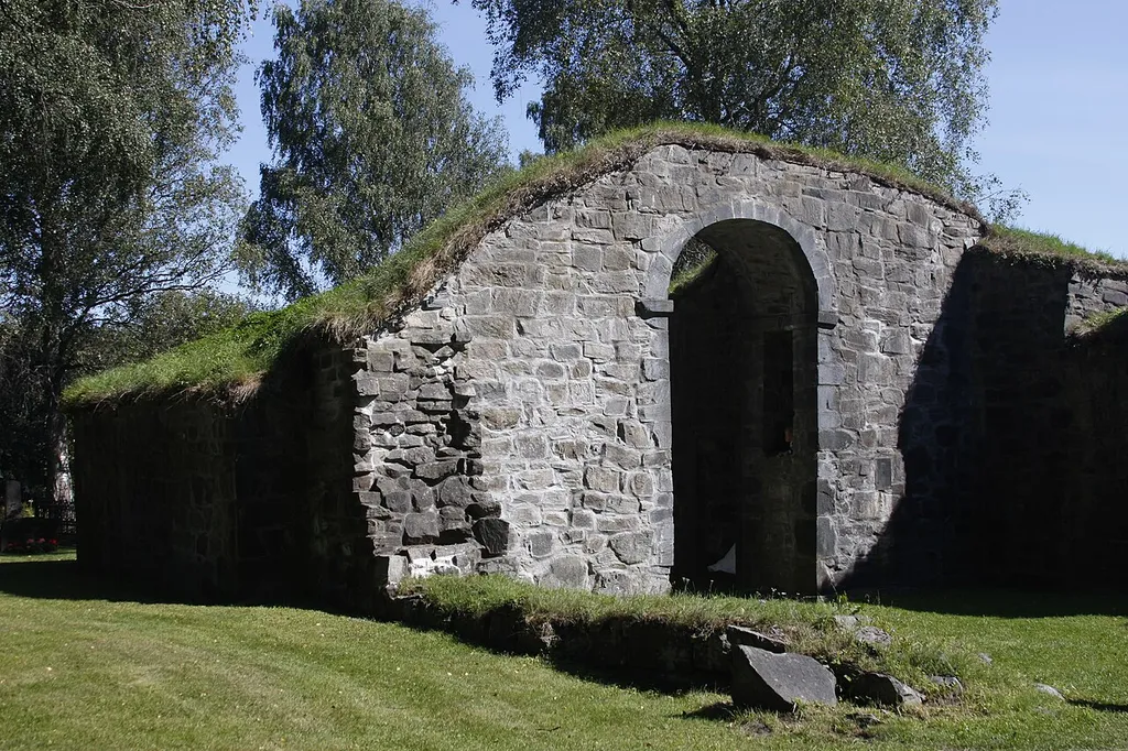 Bamble church ruin. Bamble, Telemark (Norway)