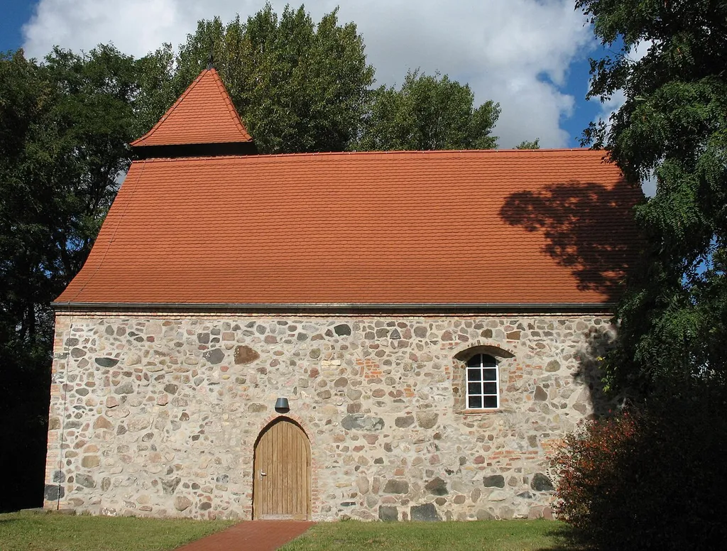 Church in Möglin in Brandenburg, Germany