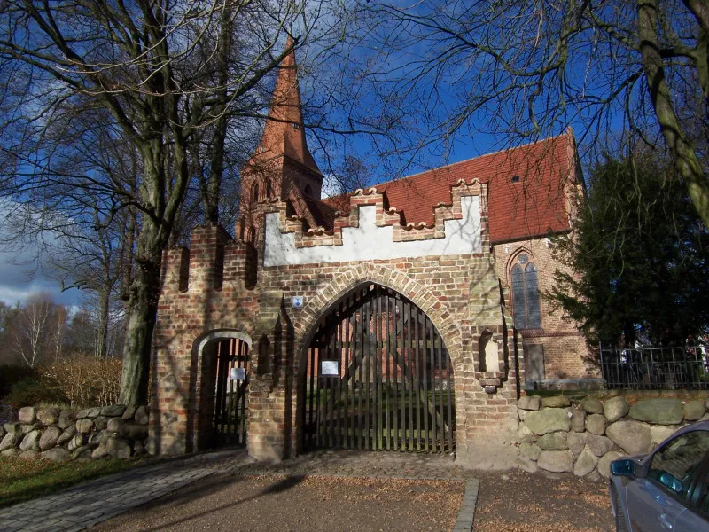 Kirche in Toitenwinkel, Rostock, Mecklenburg-Vorpommern