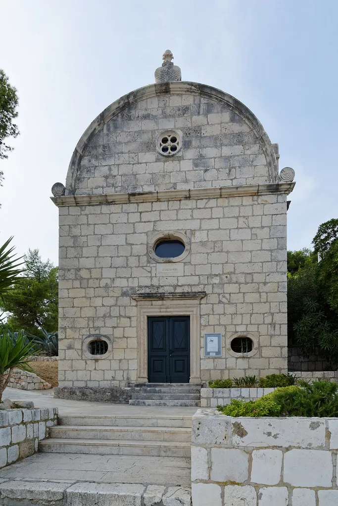Stella Maris Church, Hvar, Island of Hvar, Croatia.