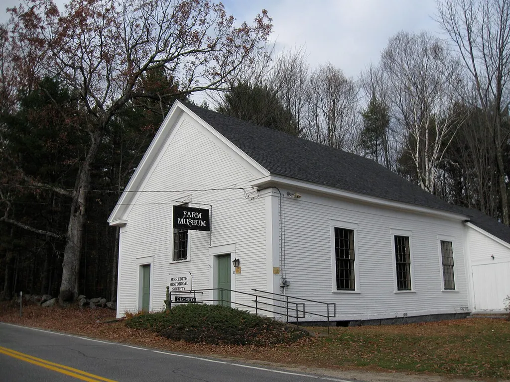 First Free Will Baptist Church, Meredith, New Hampshire. Now Meredith Historical Society museum.