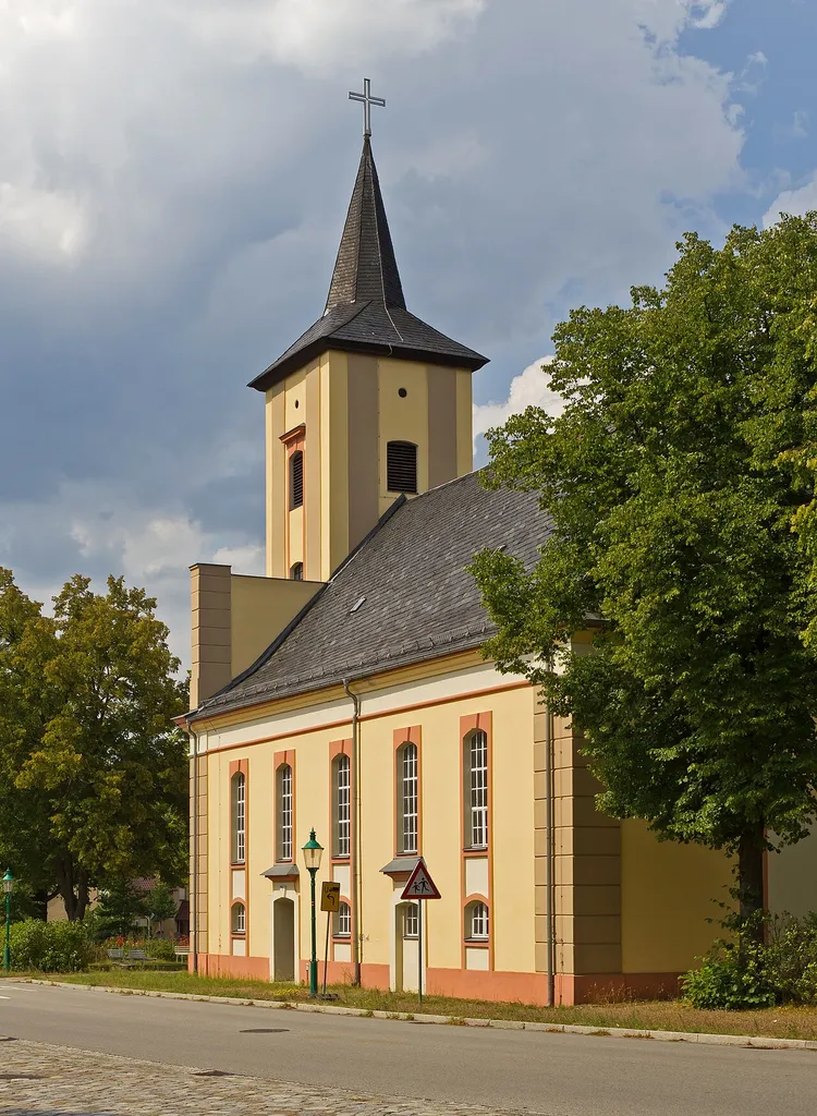 Village church in Märkisch Buchholz, Brandenburg, Germany