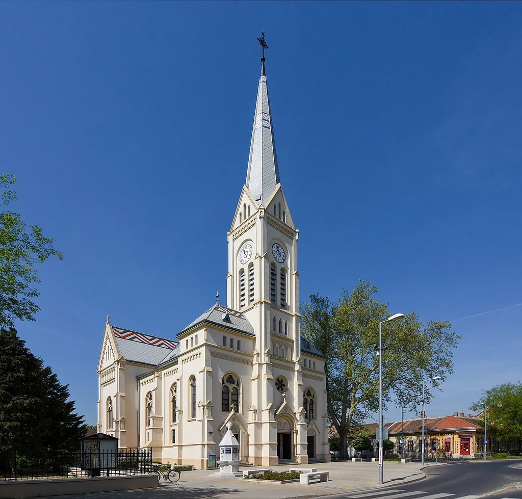 Evangelic church in Szombathely Kirche in Steinamanger