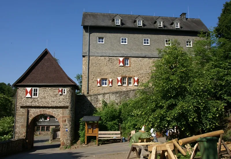 Burg Hessenstein, Vöhl, Hessen, Germany