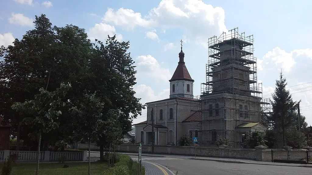 Cerkiew św. Mikołaja w Grodzisku, widok od zachodu
