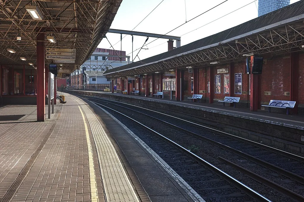 Deansgate Station, eastwards