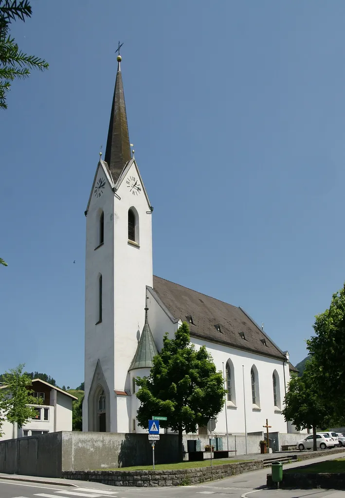 Pfarrkirche "zum Heiligsten Herzen Jesu" in Weiler (Vorarlberg).