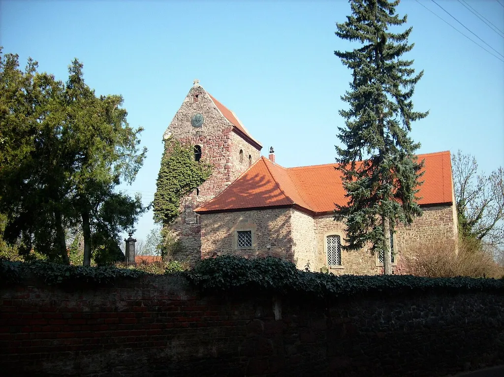 Church of the village of Dornitz (Wettin-Löbejün, district of Saalekreis, Saxony-Anhalt)