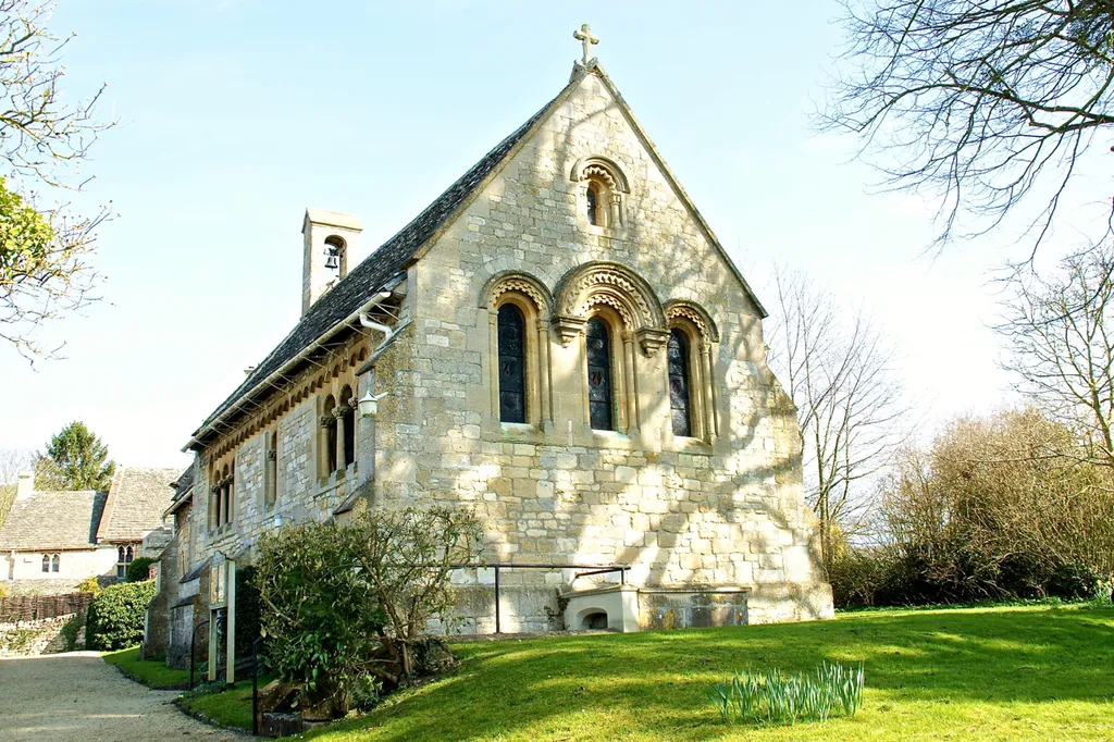 Church of the Ascension, Southam, Gloucestershire, seen from the west