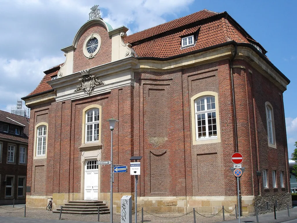 Die ehemalige Lotharinger Chorfrauenkirche in Münster, Westfalen, Deutschland