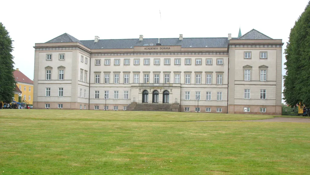 The academy "Sorø Akademi" in the town "Sorø" located in West Zealand, east Denmark.