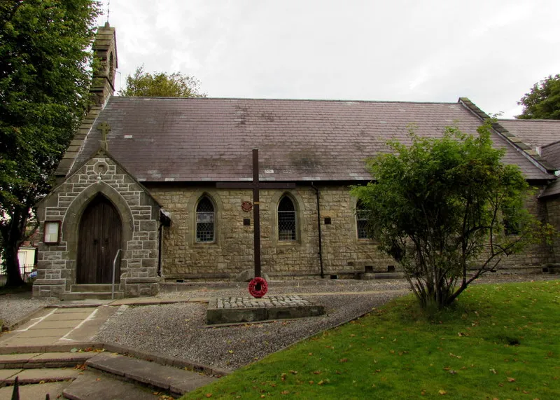 South side of St Paul's Church, Blaenavon