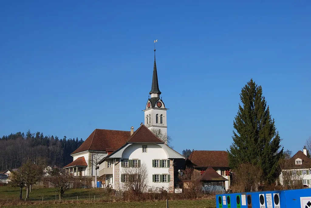 Protestant Church of Madiswil, canton of Bern, Switzerland
