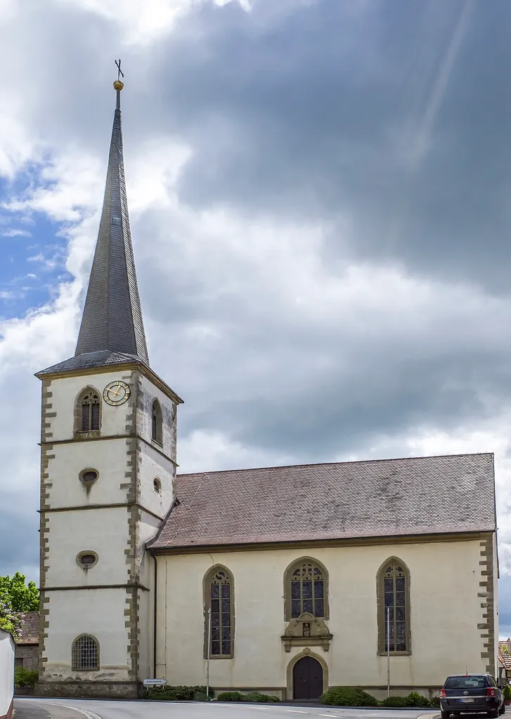 Katholische Pfarrkiche St. Kilian in Traustadt, um 1630