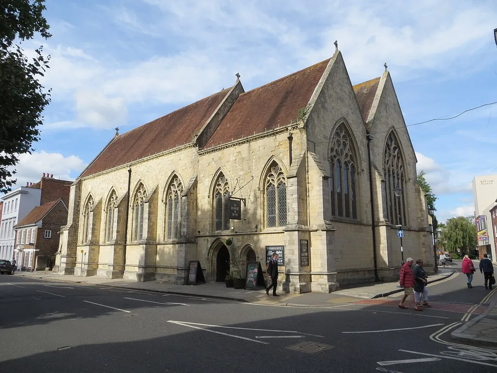 Chichester, Former Church of St Peter the Great.