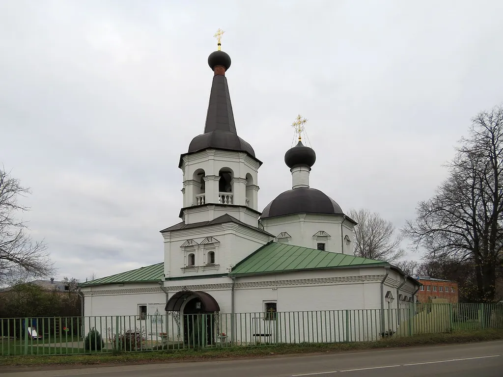 Церковь Троицы Живоначальной: Троицкое, Чеховский район, Московская область