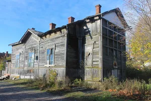 Sortavala port railway station building