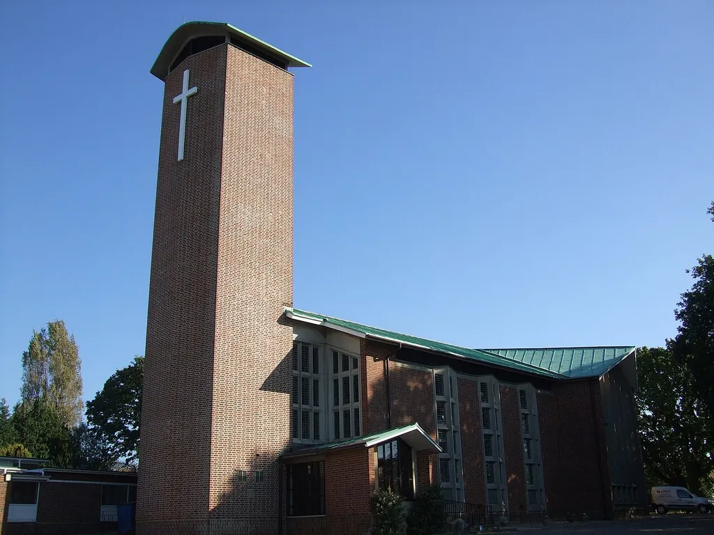 St George's Church in the suburb of Oakdale, Poole
