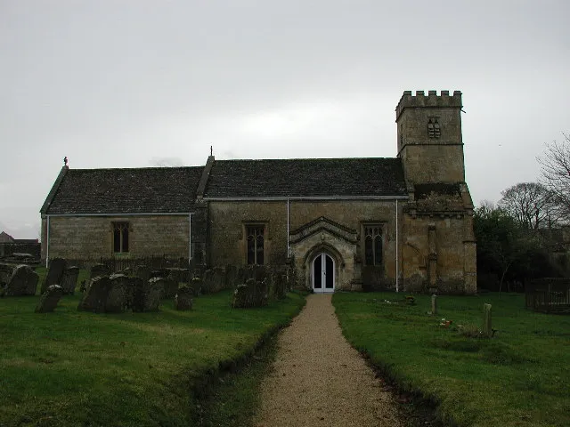 Turkdean (Glos) All Saints Church.