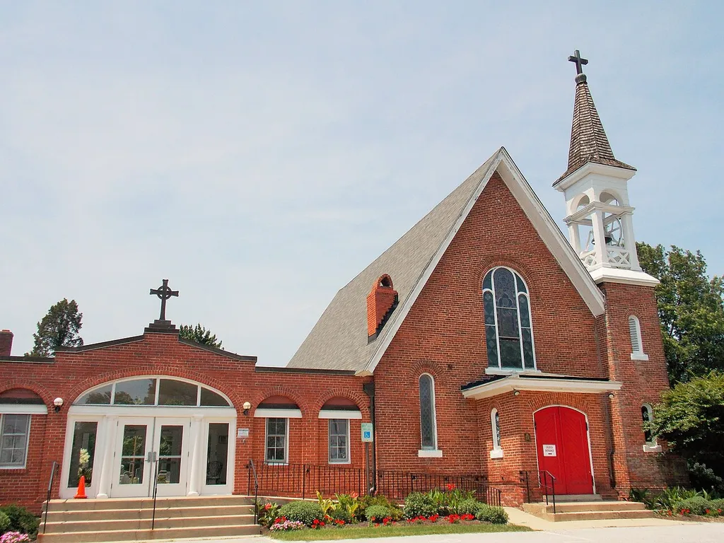 Saint John's Episcopal Church on Baltimore Avenue in Beltsville, Maryland.