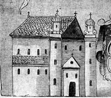Non existent greek catholic church of Saint Nicholas in Brest.