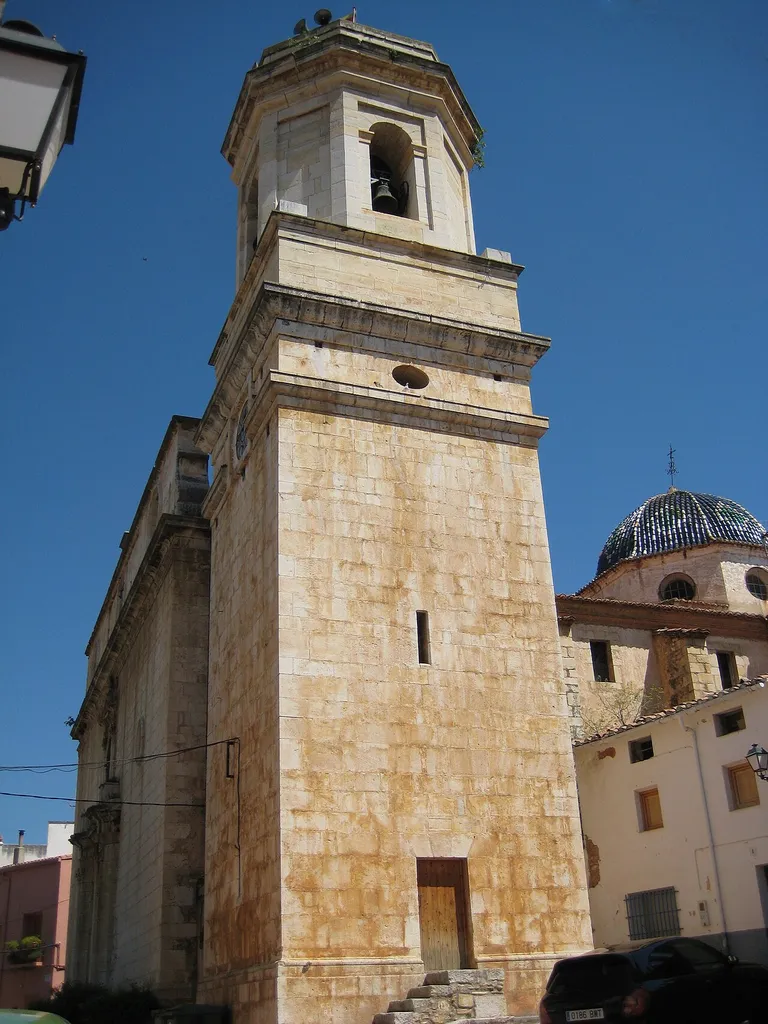 Campanar de l'església de l'Assumpció de les Coves de Vinromà (Plana Alta)